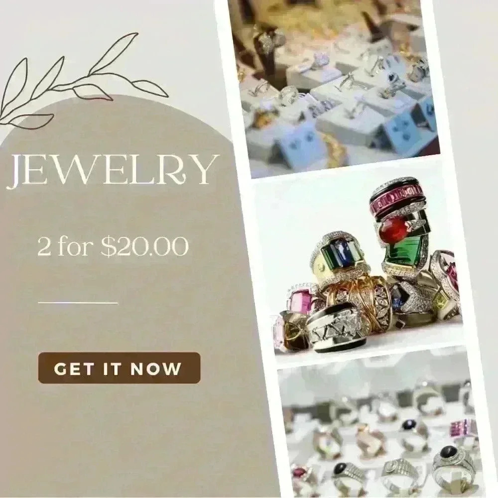 All Jewelry 2 for $20.00. Read description